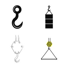 Crane hook logo