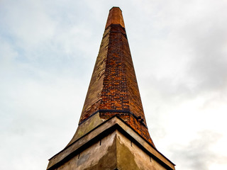 chimney on the roof