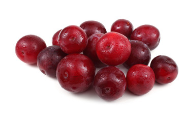 Red plums