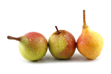 Three different pears
