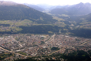Fototapeta premium In the hills above Innsbruck