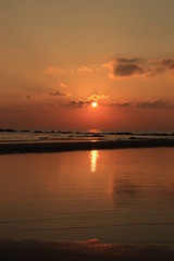 Fototapeta premium sunset over sea