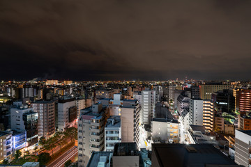 川崎駅周辺の夜景
