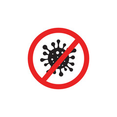 Vector illustration in flat simple style with characters - novel coronavirus concept, covid-19