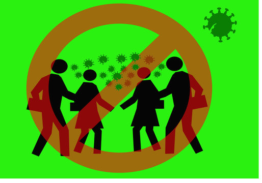 Prohibido toserse sin taparse la boca por contagio de coronavirus.