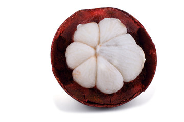 Half of mangosteen