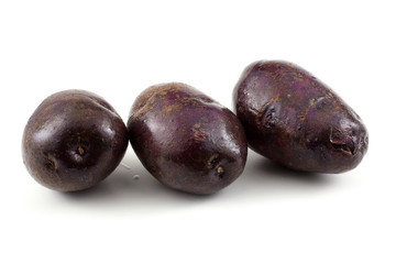 Violet potatoes
