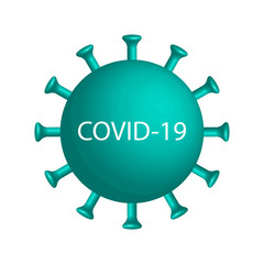 Coronavirus icon. 2019-nCov. Covid-19 icon. Vector illustration.