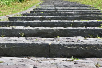 石階段