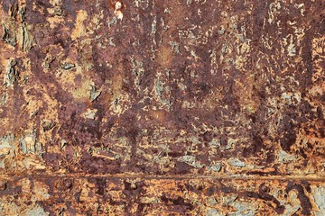 Texture of a stained piece of wall