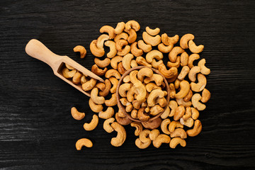cashew nuts close-up