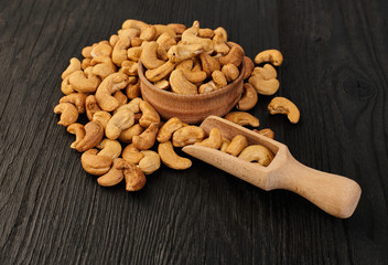 cashew nuts close-up