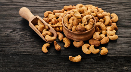 cashew nuts close-up