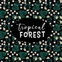 Tropical Forest Pattern © Katarzyna