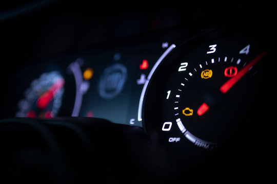 Modern Car Dashboard