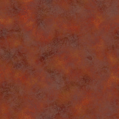 Rusty red brown seamless pattern.