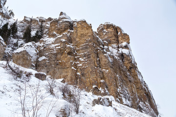 The Lena Pillars on the banks of the Lena River