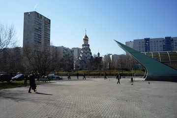 church in the moscow