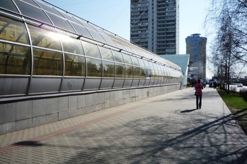 metro station in moscow