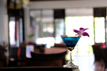 cocktail in the bar