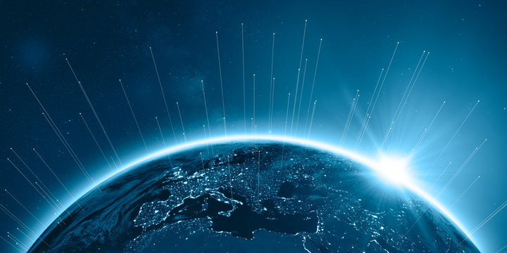 Erde &ndash; Nachts &uuml;ber Eurasien, Signale