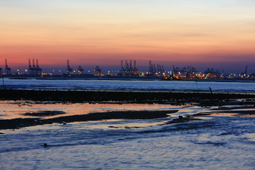 21 June 2008 Sunset beach in Pak Naithe coast at Yuen Long
