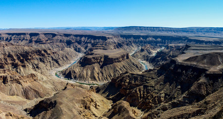 The Fish River Canyon (