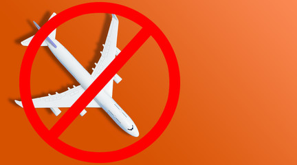 Coronavirus pandemic. Flight ban and closed borders for tourists and travelers with coronavirus (covid-19) from Europe and Asia. Flight ticket refunds and route changes.