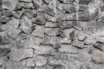 saline salt stone wall