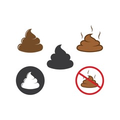 feces vector illustration design