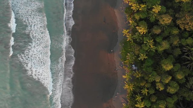 Beautiful Beach in Costa Rica near Corcovado National Park