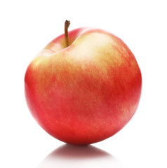 Fresh apple isolated on white background.
