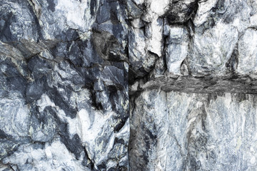 blue marble texture. open pit marble