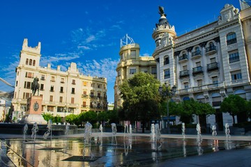 Plaza cordobesa de Las Tendillas