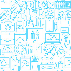 Design Line Seamless Pattern