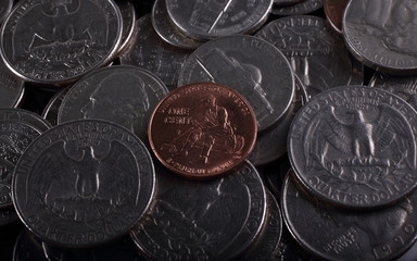Coins background