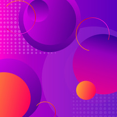 abstract background with circles