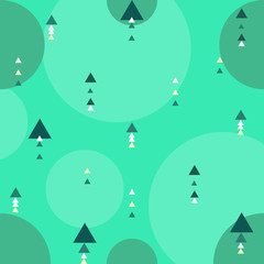 seamless background with stars and moon