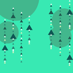 christmas tree with stars and snowflakes