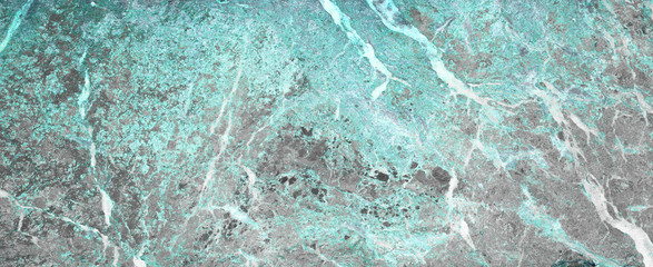 Turquoise aquamarine gray white abstract marble granite natural stone texture background