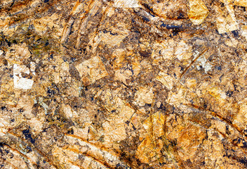 Texture of shiny gold leaf beautiful. Gold that has been smashed into thin sheets is used to close the gold to worship the Buddha.