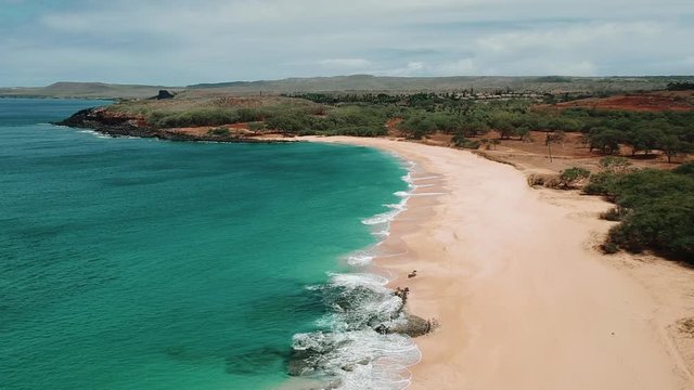 Strandaufnahmen auf Molokai / Hawaii