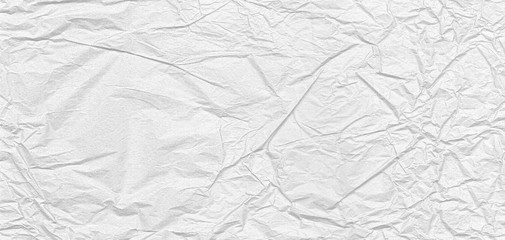 Abstract white crumpled paper. Old paper texture