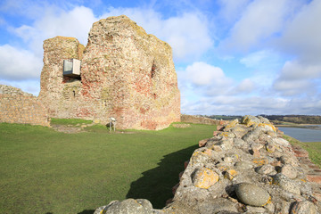 The historic Kal&oslash; Castle in Mols Bjerge National Park, Djursland, Denmark