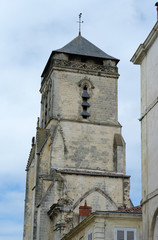 Fototapeta na wymiar Clocher en Bretagne, France