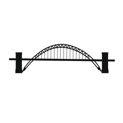 vector of Swing Bridge in Gateshead City