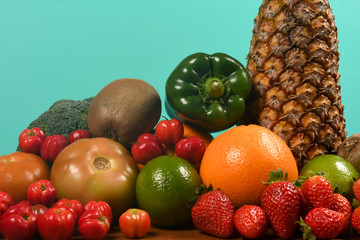 Foods rich in vitamin C,