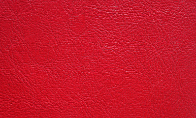 texture of red leather skin