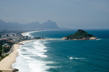 Barra da Tijuca aerial view