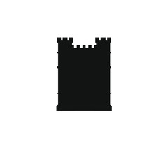 vector of NEWCASTLE city castle in England